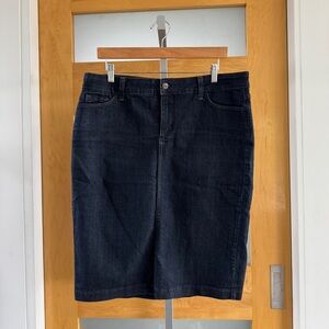 NYDJ Purple and Dark Denim Jeans